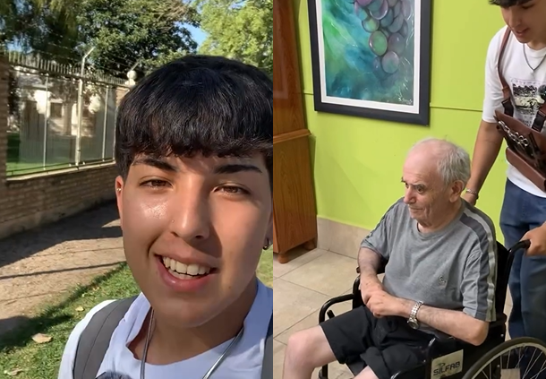 Les trabaja Gratis ” No les pido plata a ellos ” Adolecente de Rio Cuarto se vuelve viral y angustia a todos  ¿Qué está haciendo en secreto por nuestros abuelos?