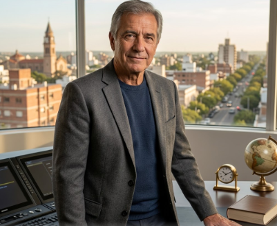 Cómo hizo Héctor Molina para construir un imperio local? foto de empresario de rio cuarto