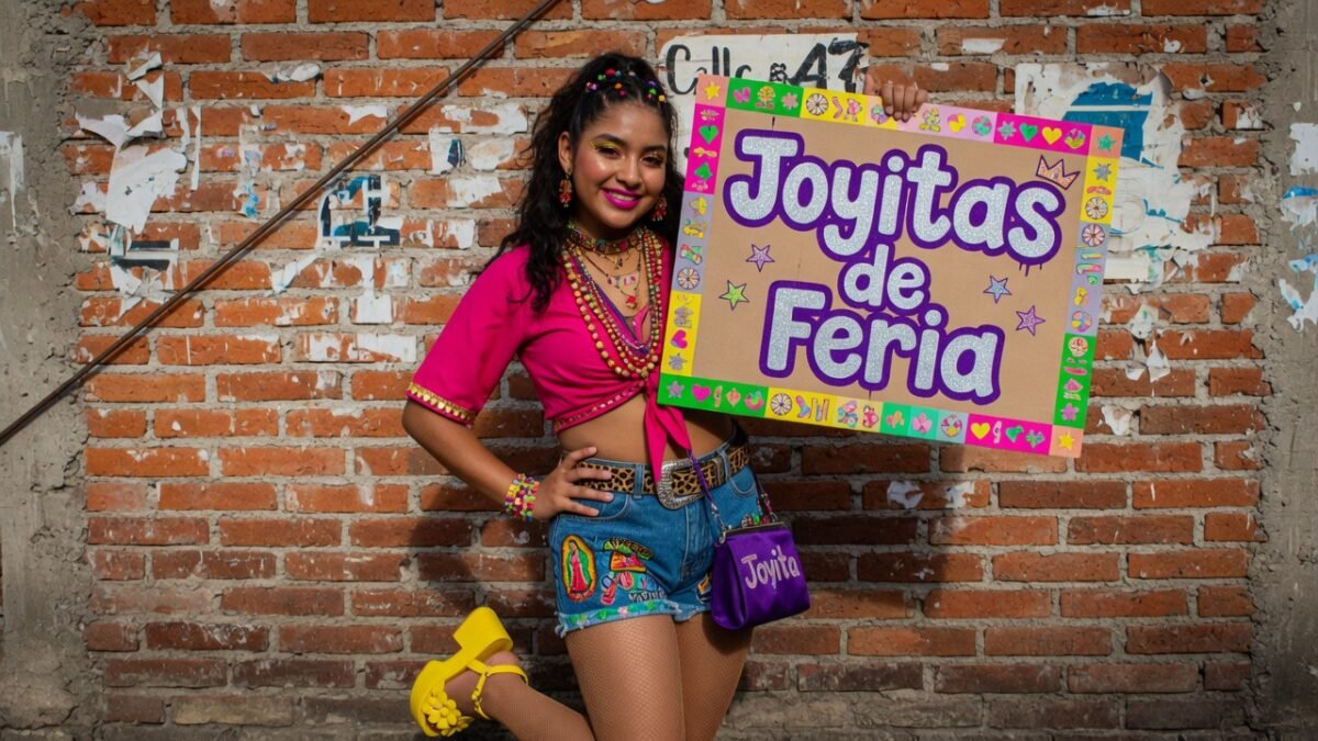 Joven riocuartense con ropa de moda circular.