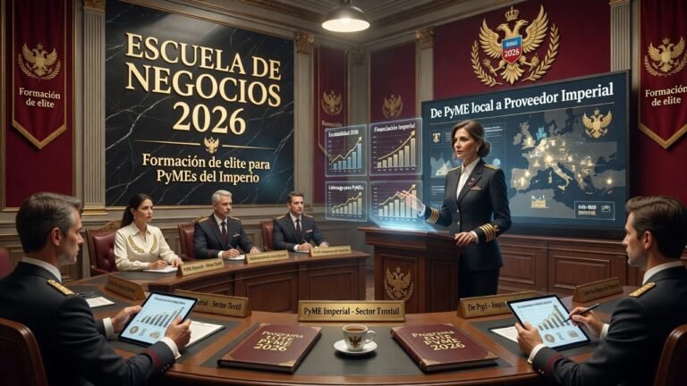 20 de marzo Escuela de Negocios 2026: Formación de elite para PyMEs del Imperio