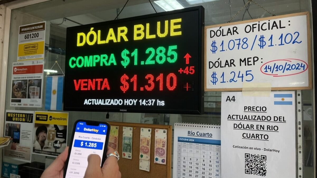 Precios del dolar actualizados en rio cuarto