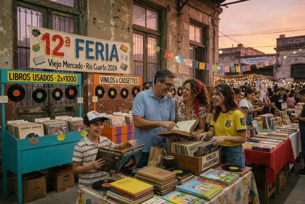 Antonela Livardi y Luciana Tomalino cantando en el escenario del Viejo Mercado durante el Ciclo Cantoras 14