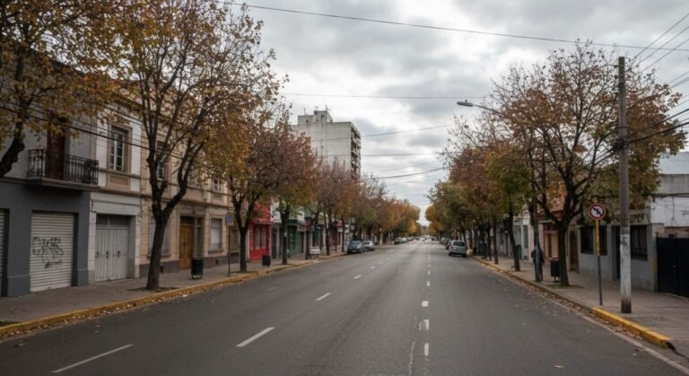 Semana sin lluvias y con frío otoñal en Río Cuarto